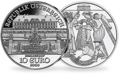 10-Euro-Silbermünze 2003 ''Schloss Hof''